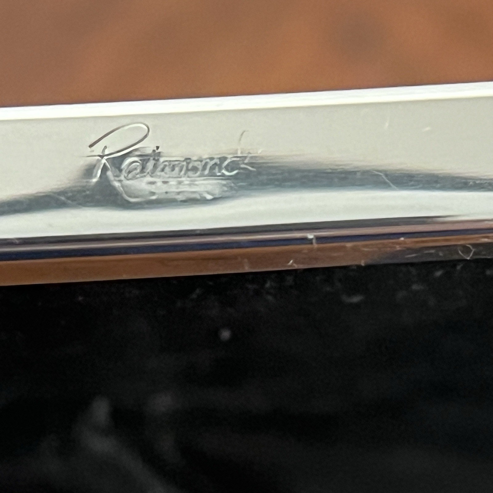 Vintage Raimond Sterling Silver 8 X 10 Photo Frame Polished Freestanding