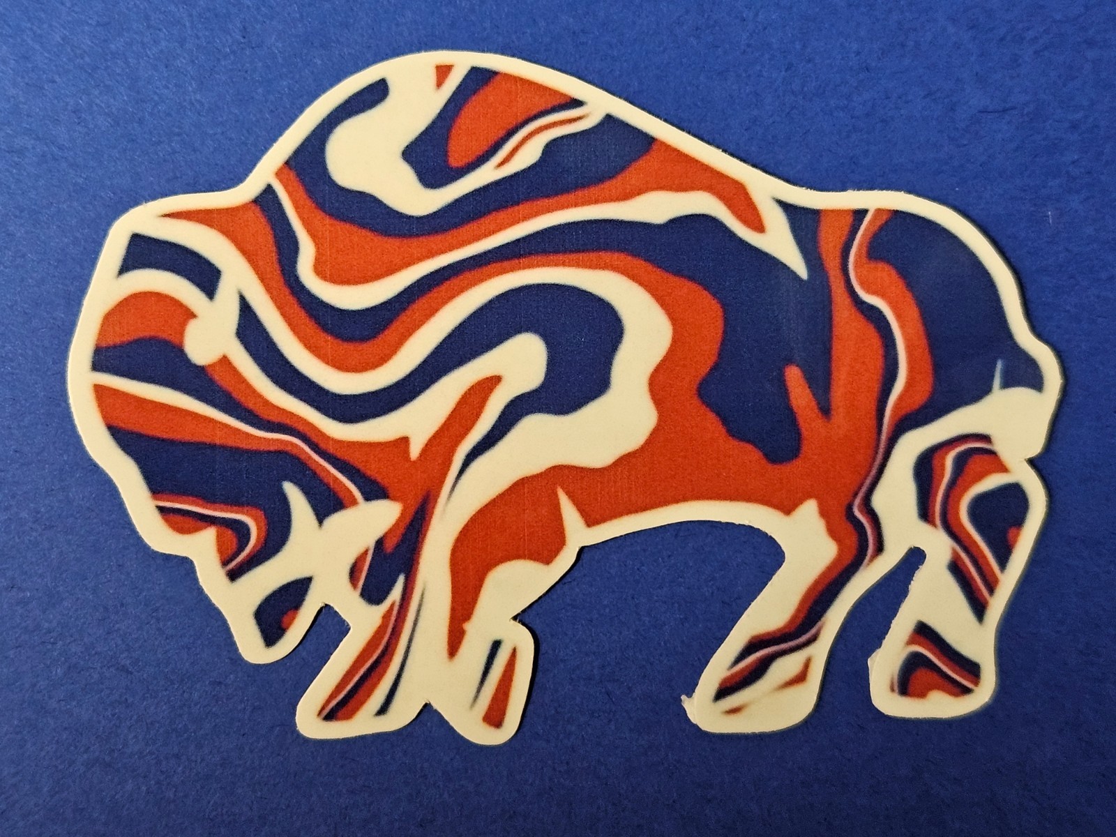 Buffalo Bills Die-Cut Vinyl Sticker Glossy Waterproof Bills Mafia