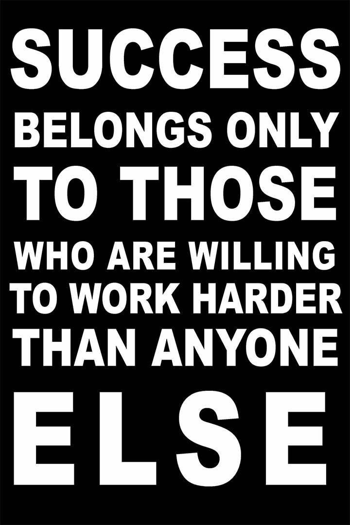 Motivational Sports Boxing Running Cycling Etc Quote Wall Art – POSTER 20×30