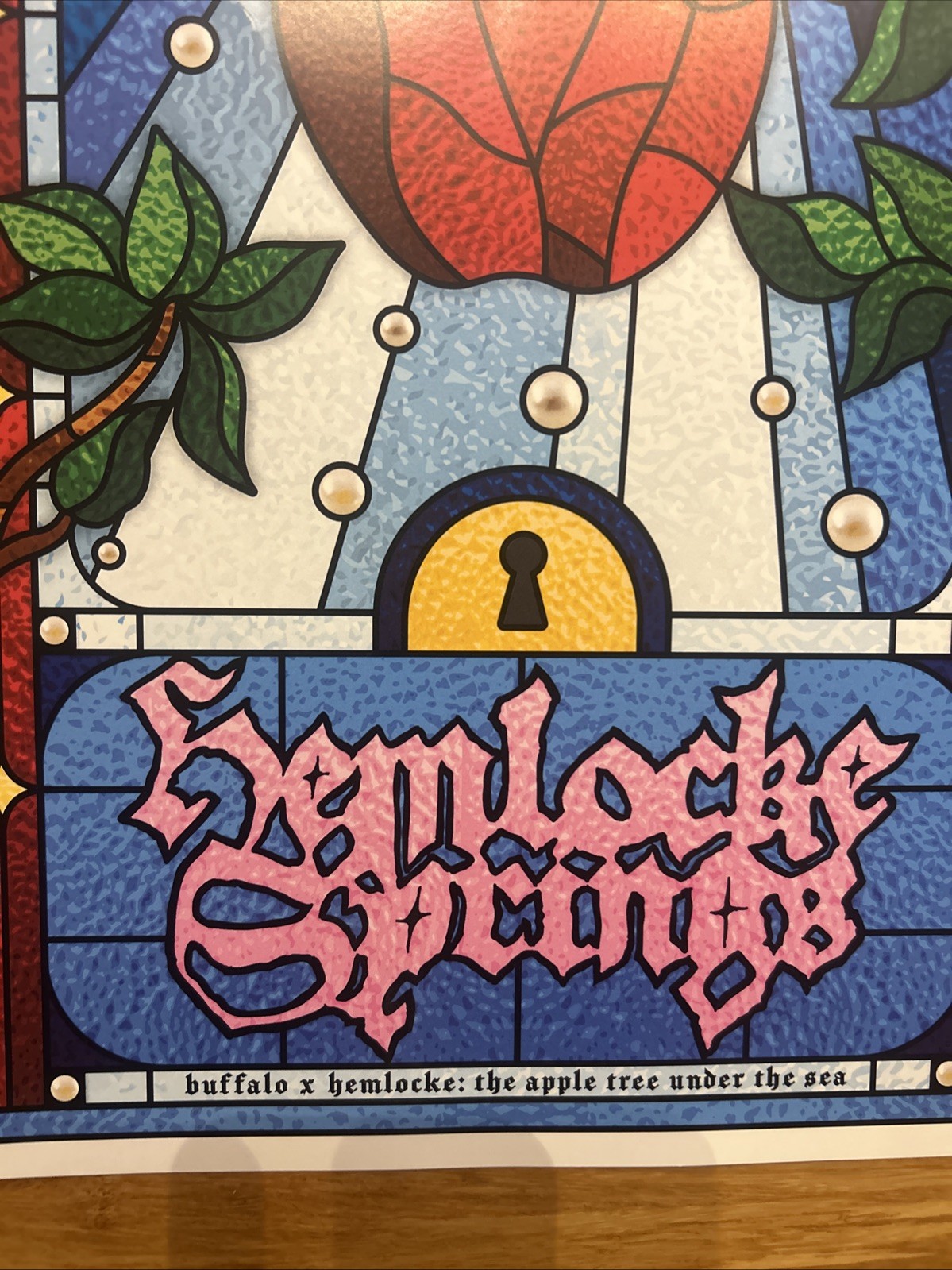 Buffalo x Hemlocke Springs Apple Tree Under the Sea Collab 11×17 Poster Print