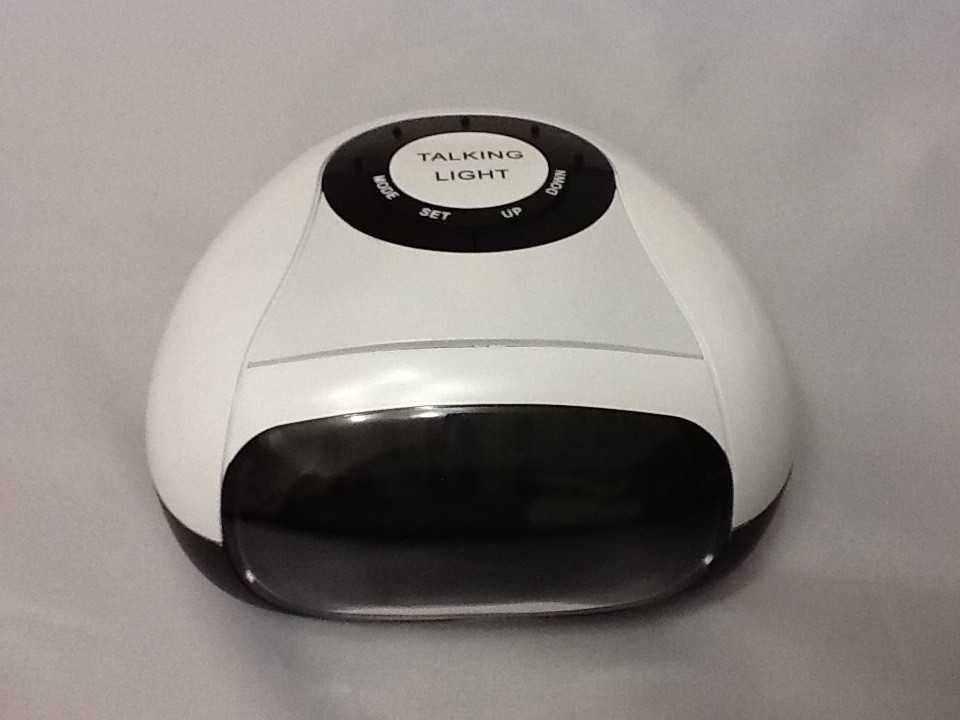 English Talking Speaking LOUD Alarm Clock Visually Impaired Blind Time Gift AAA