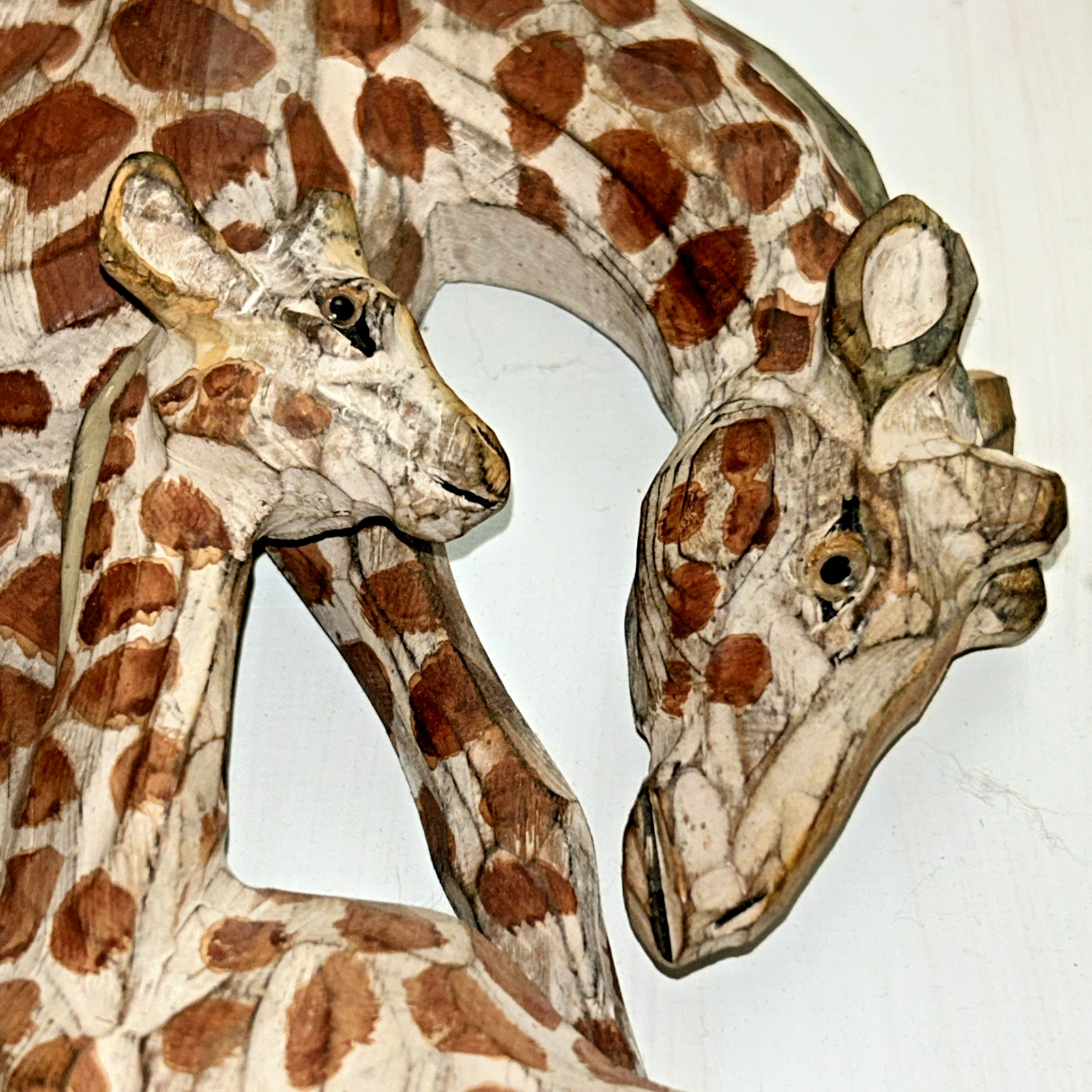 Giraffe & Her Baby Hanging 3D Wall Decor 12×14 Baby Room