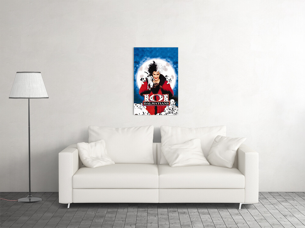 101 Dalmatians Poster Cruella De Vil Print Wall Art Home Decor – POSTER 20×30