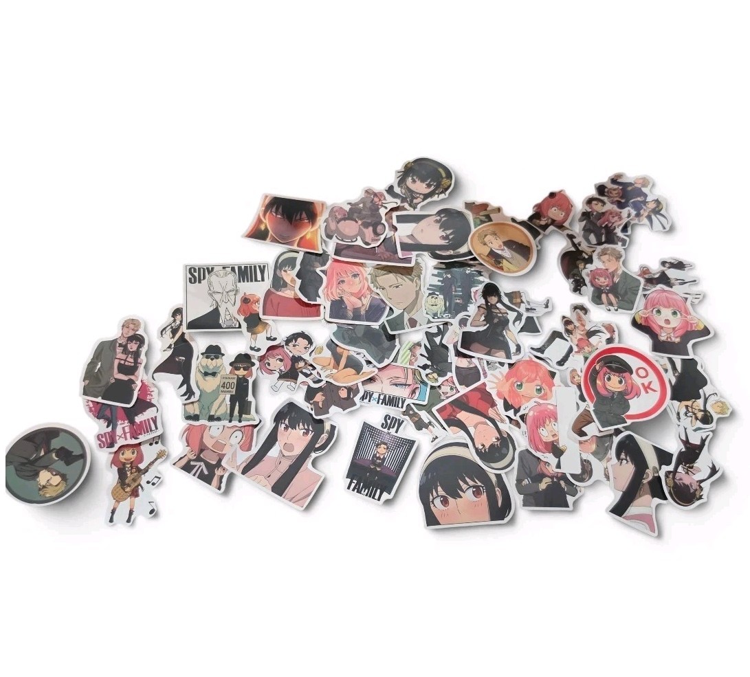 Lot Anya Forger Yor Forger Spy x Family Anime Collectible ACG Manga Stickers