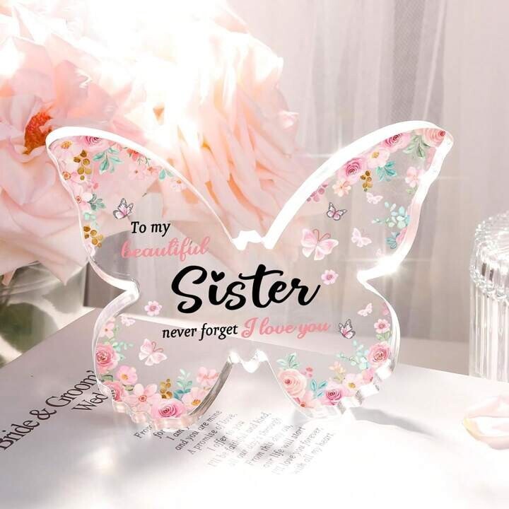 Gifts for Sister – Unique Sister Birthday Gift Ideas Delicate Butterfly-Shaped