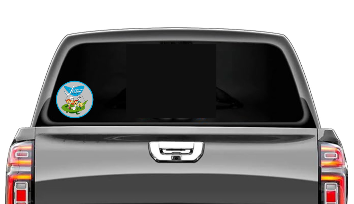 Cartoons – The Jetsons – 4″ Handmade Vinyl Decal Vehicle Laptop Cooler Tumbler