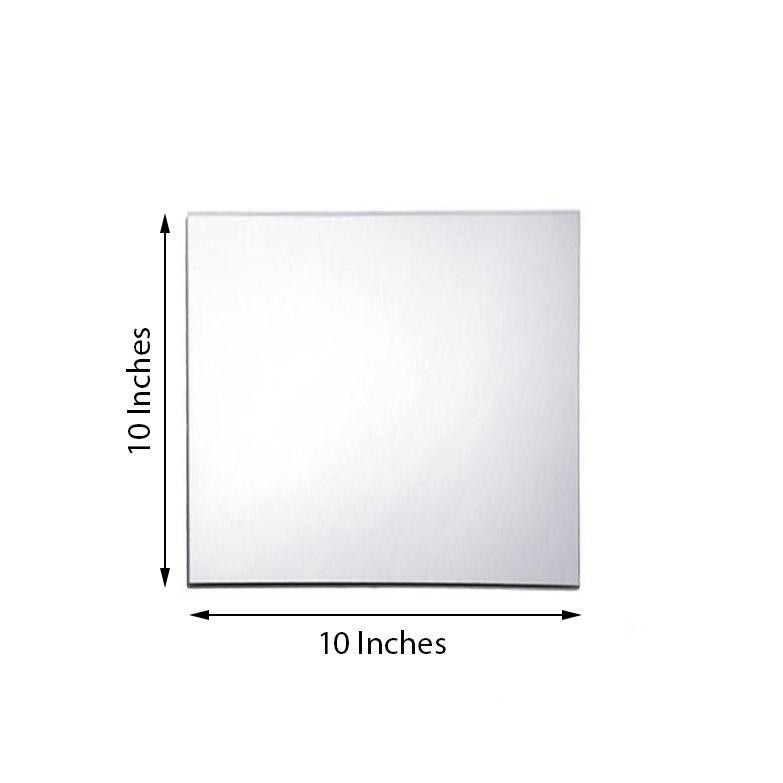 24 pcs 10″ Square MIRRORS Wedding Reception CENTERPIECES Wholesale Supplies SALE