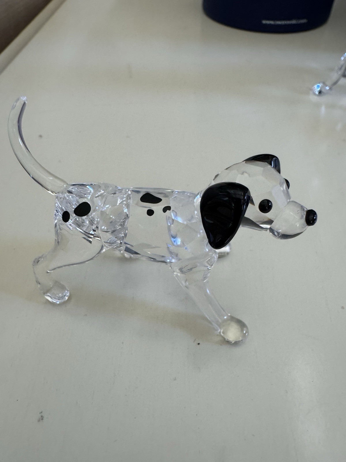 Swarovski Crystal 101 Dalmatians Mother Dog And Two Puppies