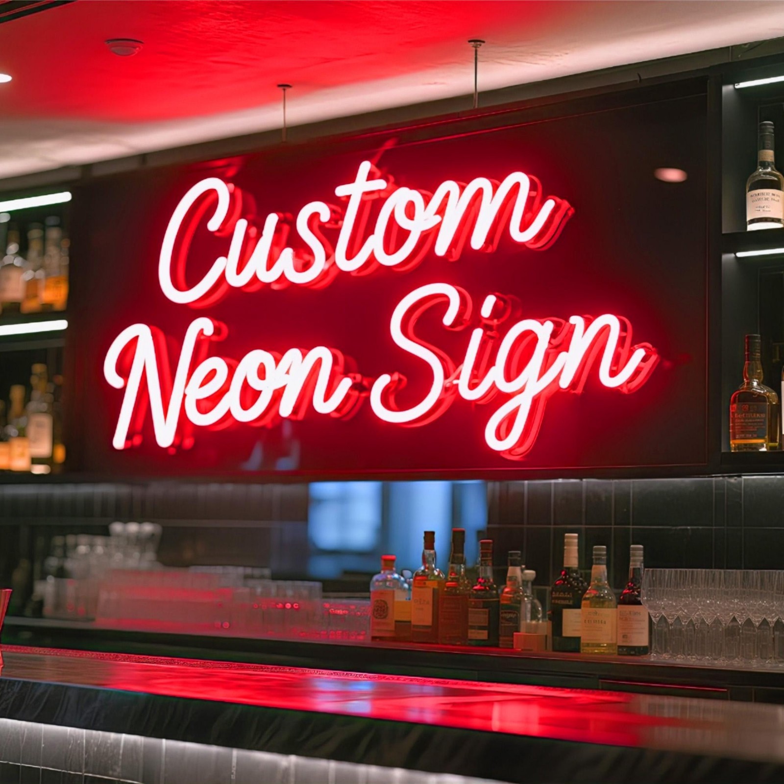 Any Text HERE Any Name Custom Made Customize Personalized LED Neon Light Sign