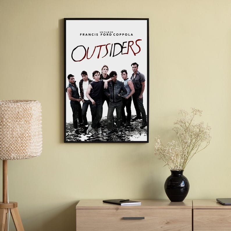 The Outsiders Movie Poster – High Quality Movie Poster – Wall Art