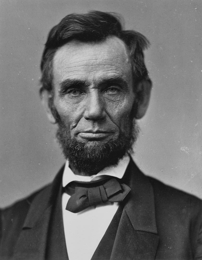 ABRAHAM LINCOLN PORTRAIT PRESIDENT GLOSSY POSTER PICTURE PHOTO PRINT BANNER 8903