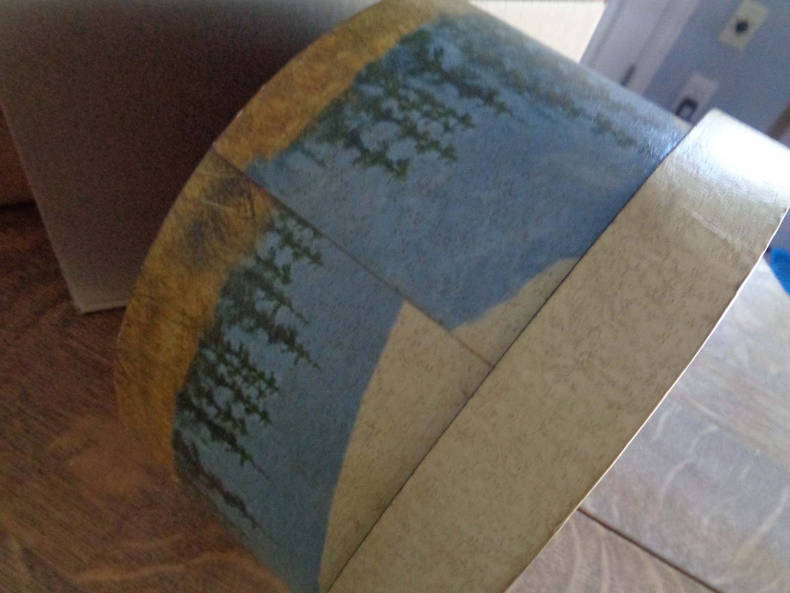 Western, Rustic, Bull Elk, Mountains and Pine Tree Canister/Storage Container.
