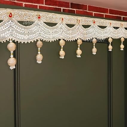 Golden Door Toran 38 | Luxury Festoon Bandhanwar for Main Entrance