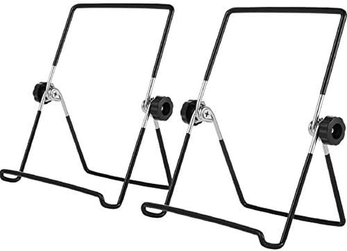 3 Pack Plate Stand Easel Picture Frame Stand Adjustable Foldable Tablet Iron Dis