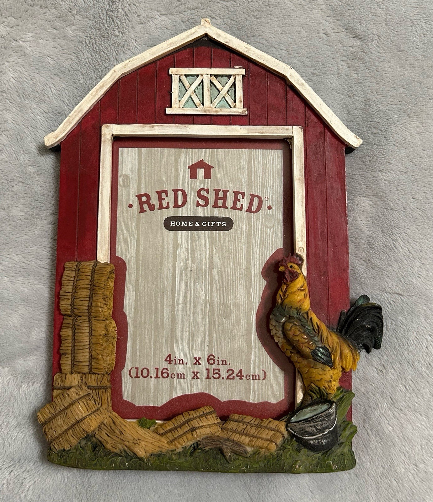 8×6 In Rooster Picture Frame For a 4×6 Photo