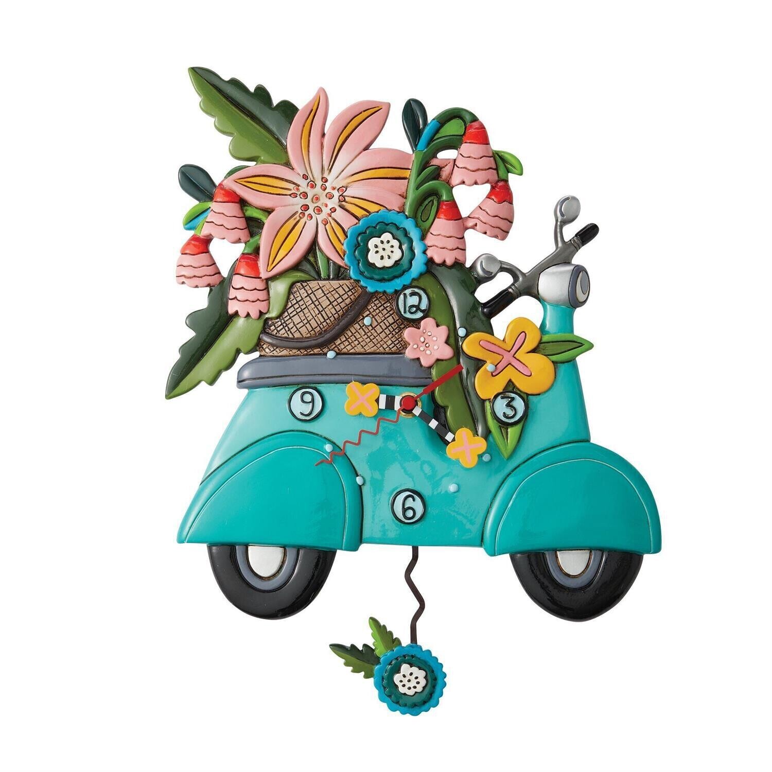 Scoot-In Through Life Clock By: Allen Designs *SHIPS WITHIN 14 DAYS*