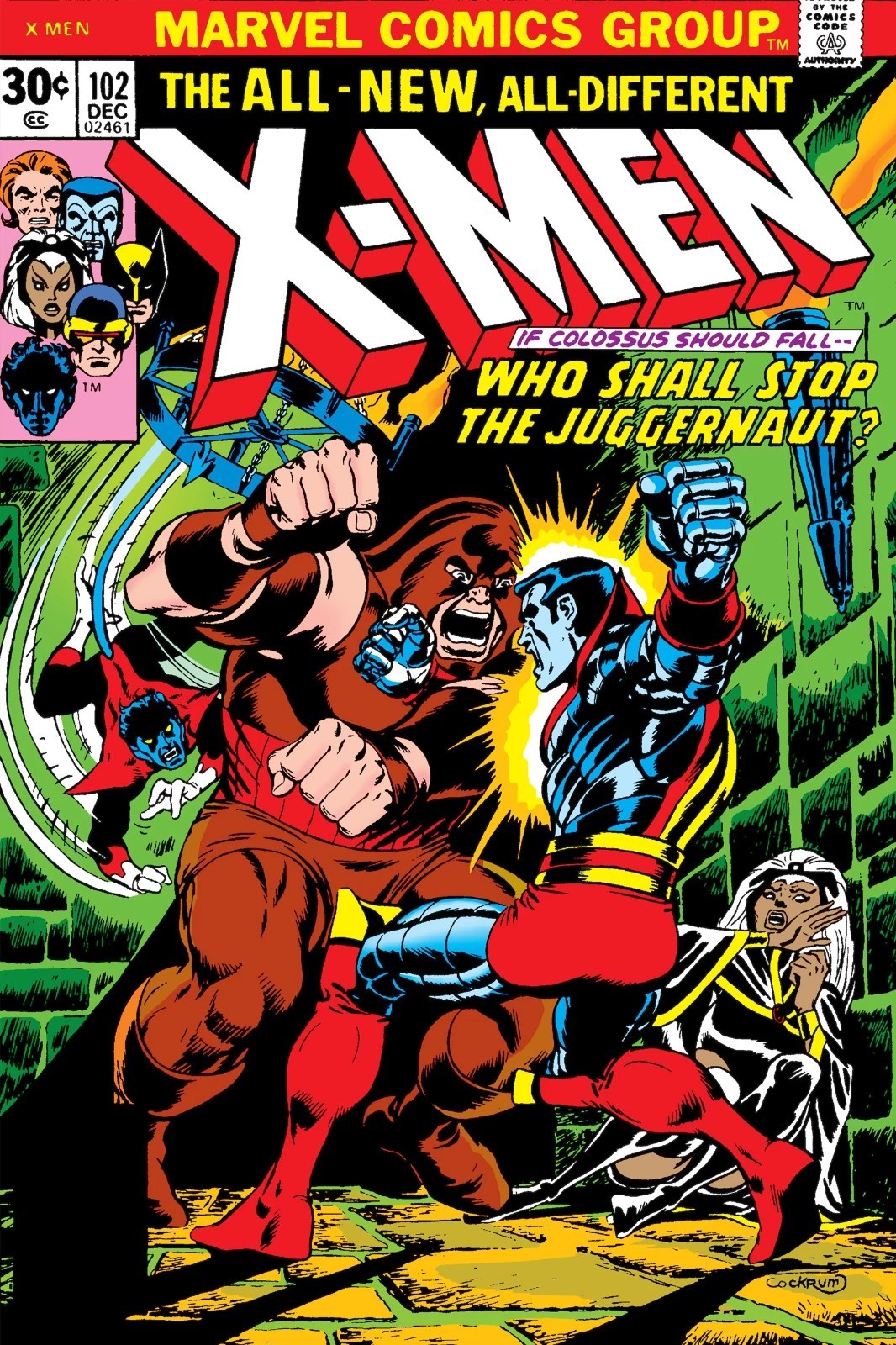 The Uncanny X-Men #102 Juggernaut vs Colossus Poster 16″x24″ wall art