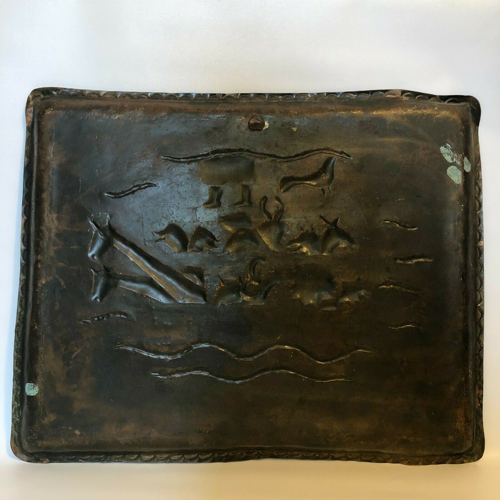 Wall Decor Copper Noah’s Ark Made in Israel Large