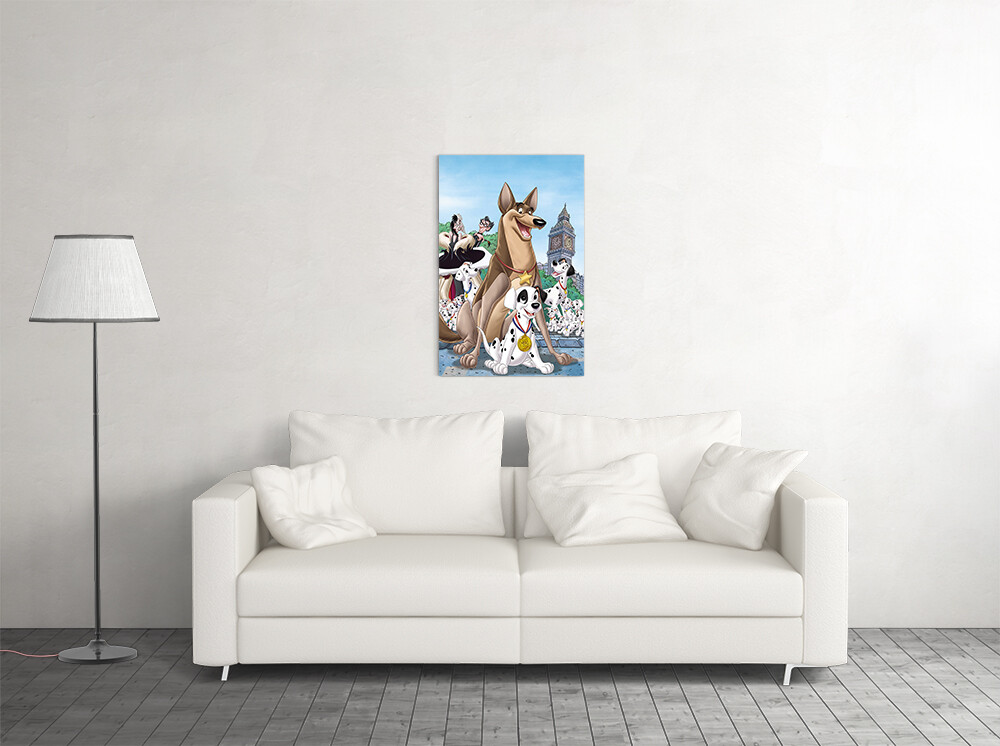101 Dalmatians Cartoon Print Action Painting Wall Art Home Decor – POSTER 20×30