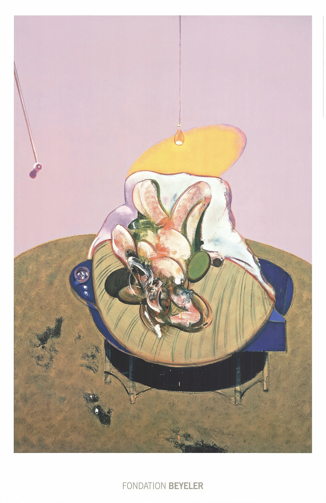FRANCIS BACON Lying Figure, 1969 39.5″ x 27.5″ Offset Lithograph 2017 Contempora