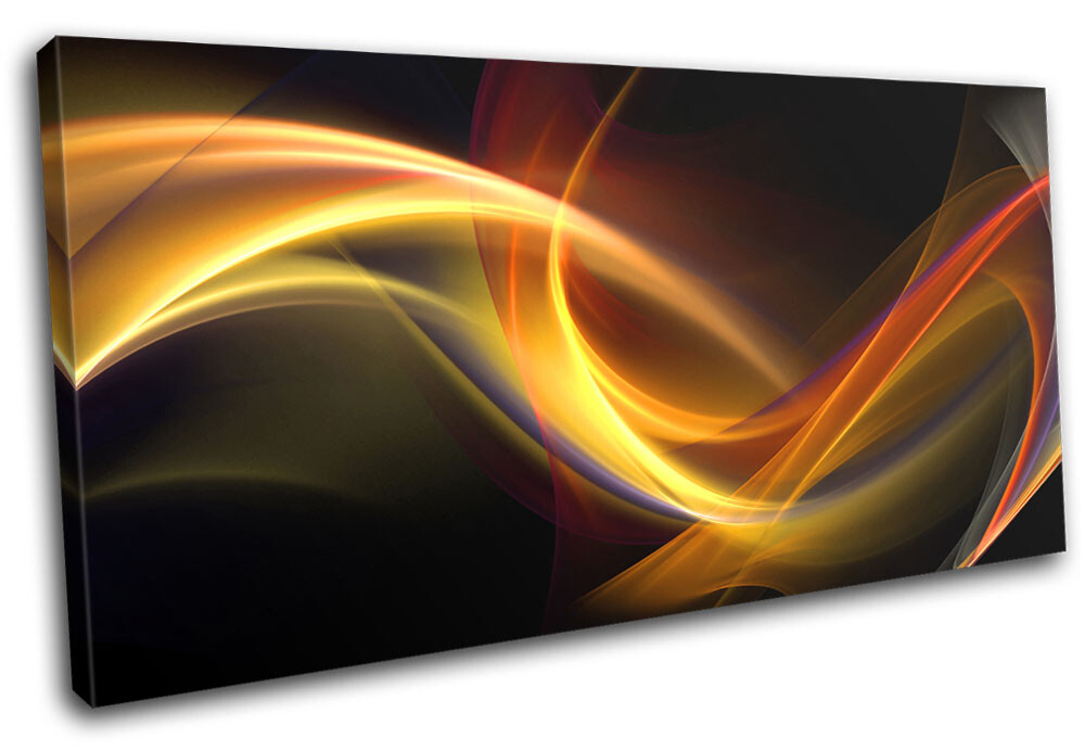 Design Modern Contemporary Gift Abstract SINGLE CANVAS WALL ART Picture Print