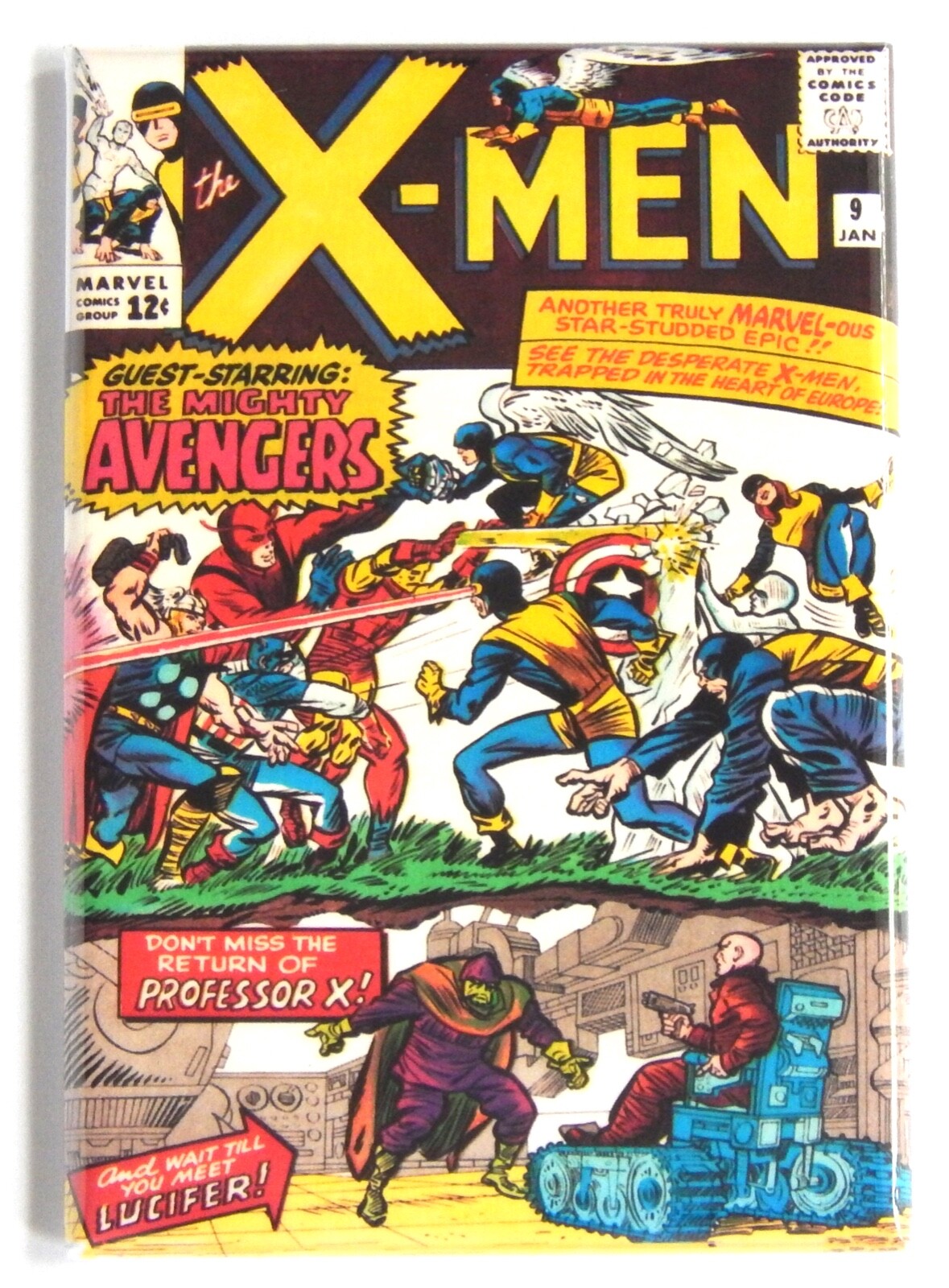 X-Men #9 FRIDGE MAGNET comic book