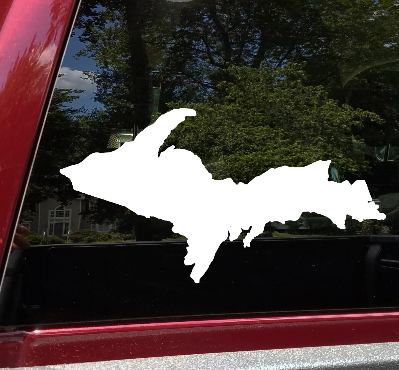 Upper Peninsula Michigan Vinyl Decal – Yooper The U.P. – Die Cut Sticker