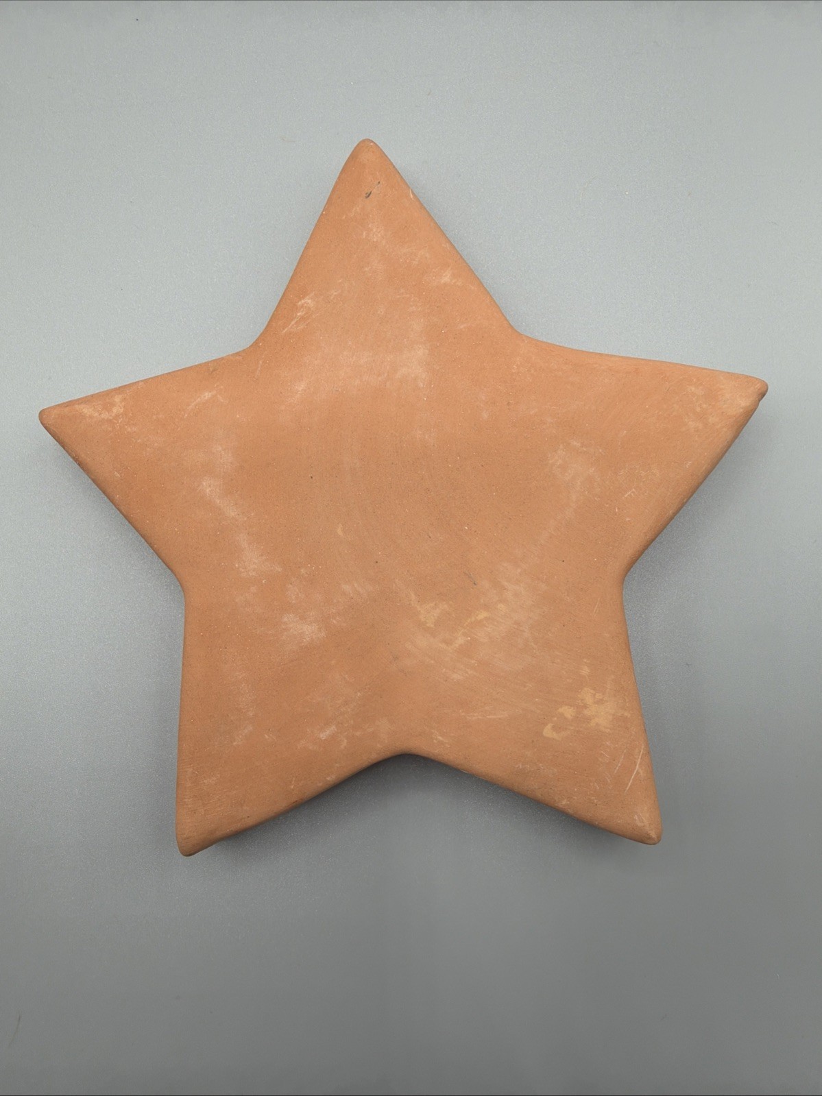 Terracotta Star Moon Face Clay Celestial Wall Art Pottery Astronomy Boho Hippie