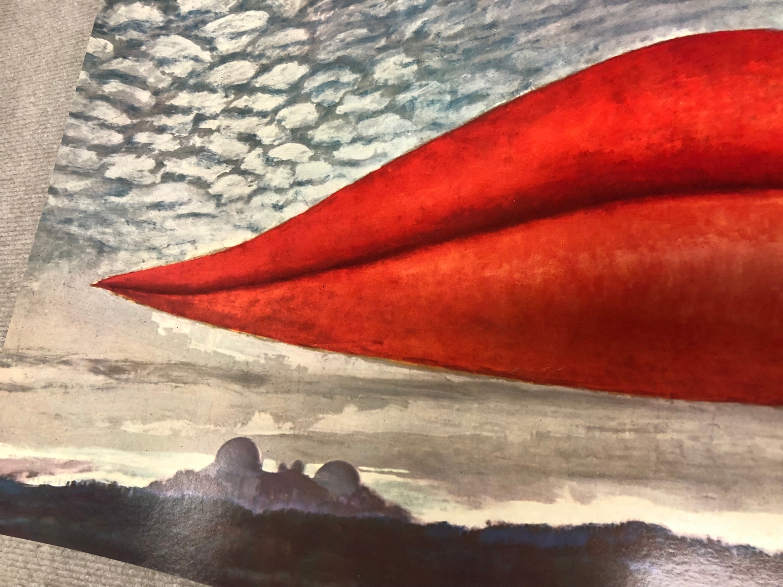 MAN RAY Lips (No Text), 1966
