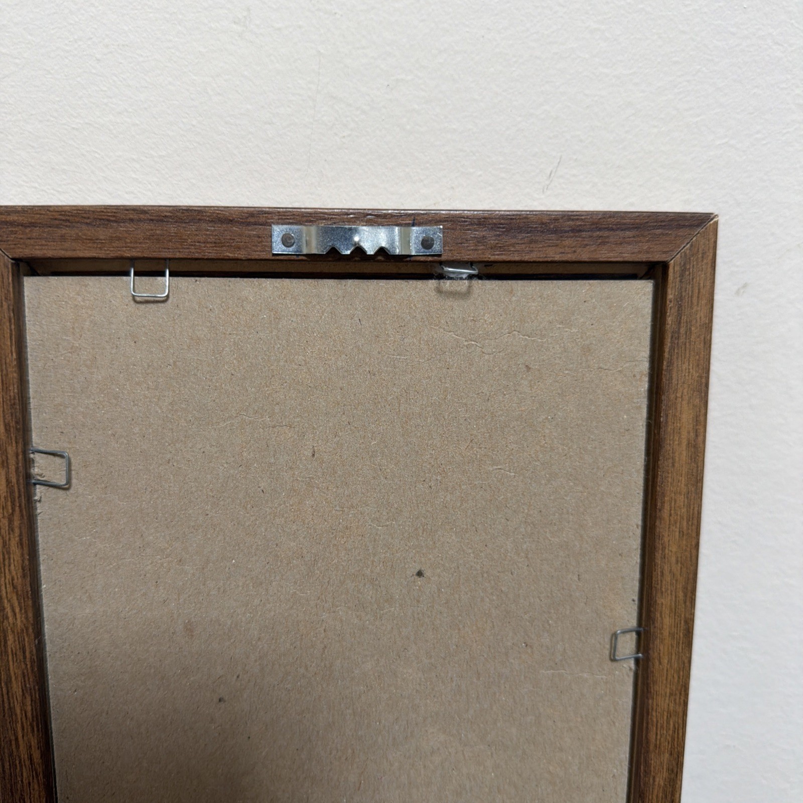 VTG Wall Album Collage Frame 5 Openings Horizontal Vertical Ready To Hang 6×18