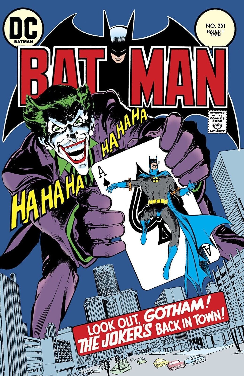BATMAN #251 comic book cover Poster print 11″x17″ home art wall decor