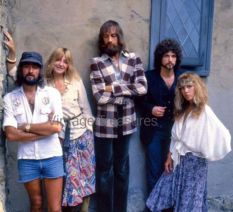 Fleetwood Mac Band Portrait Photo Print Poster Stevie Nicks Lindsey Buckingham