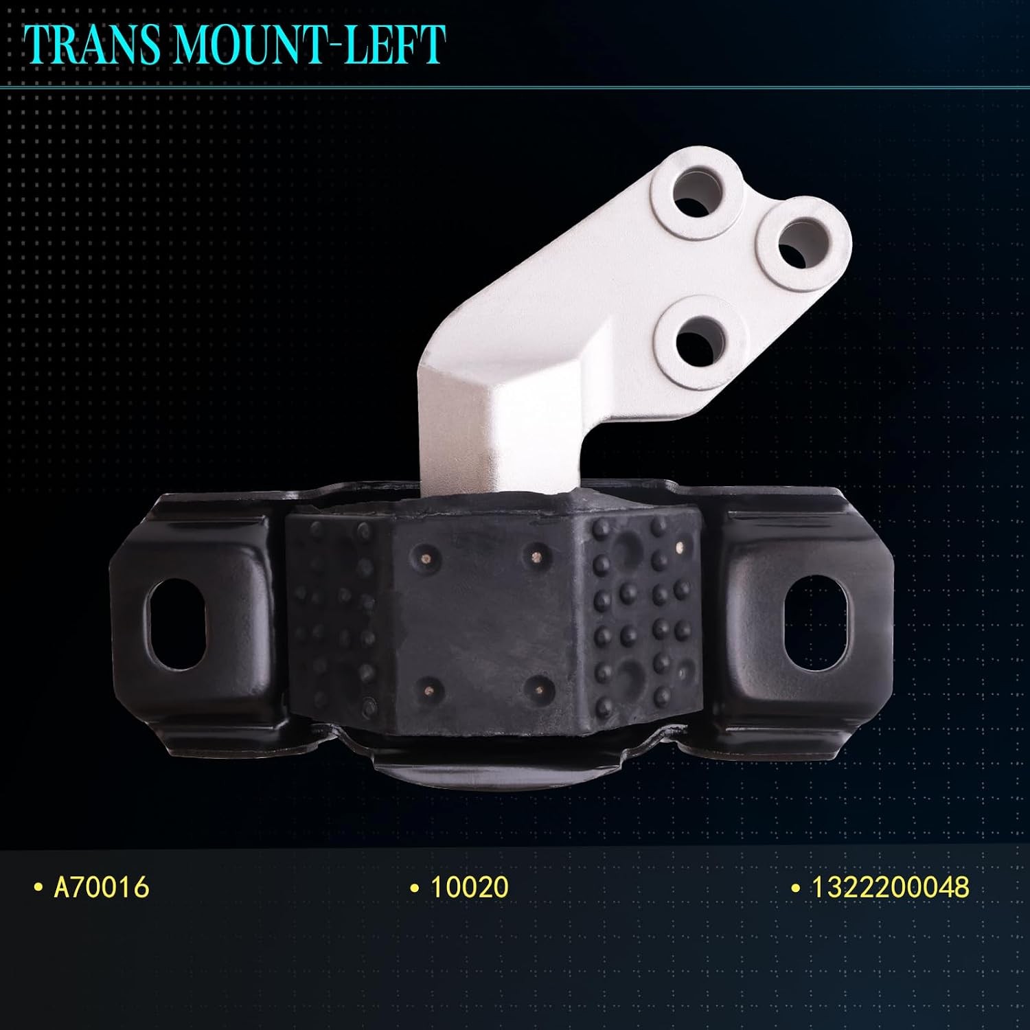 Engine Motor Mount Set 3 Smart Fortwo 1.0L 2008-2015 SHERXINBO