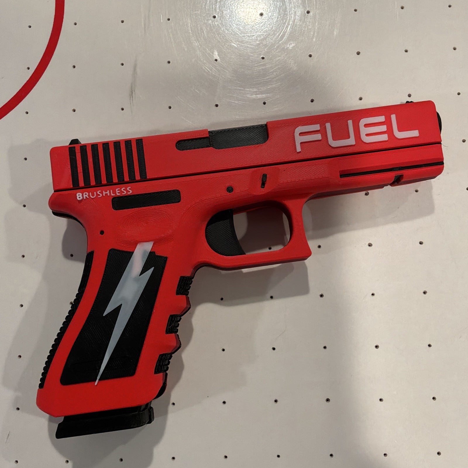 Milwaukee Logo 3D Print Gun-Shaped MilGlocKee Novelty with RARE EARTH MAGNETS