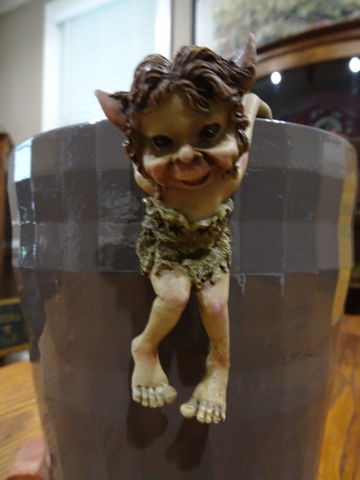 Fairy Planter Decorations – Hanging Fairy Vintage TOO CUTE 3.25 in Long