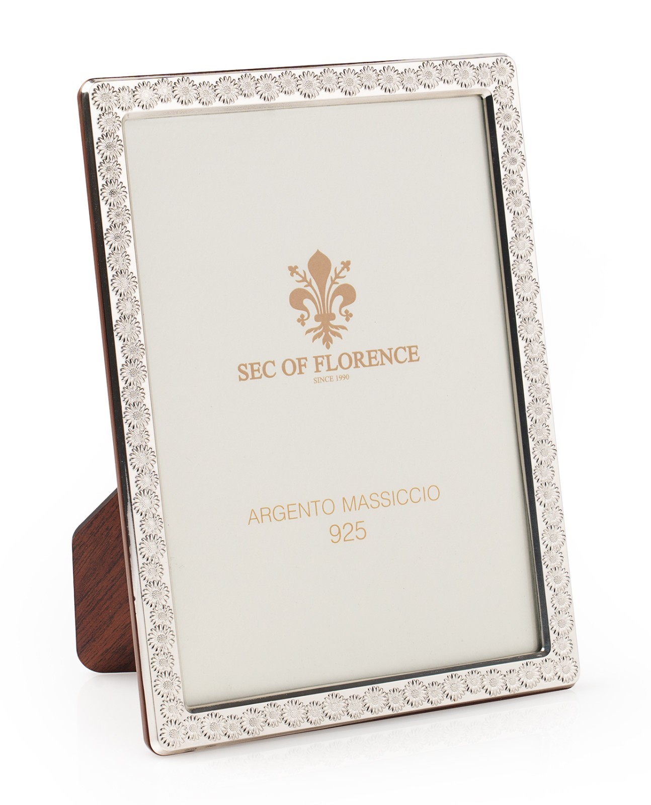 5″x3,5″ in Solid 925 Sterling Silver Photo Picture Frame* 7380 /9×13 USA