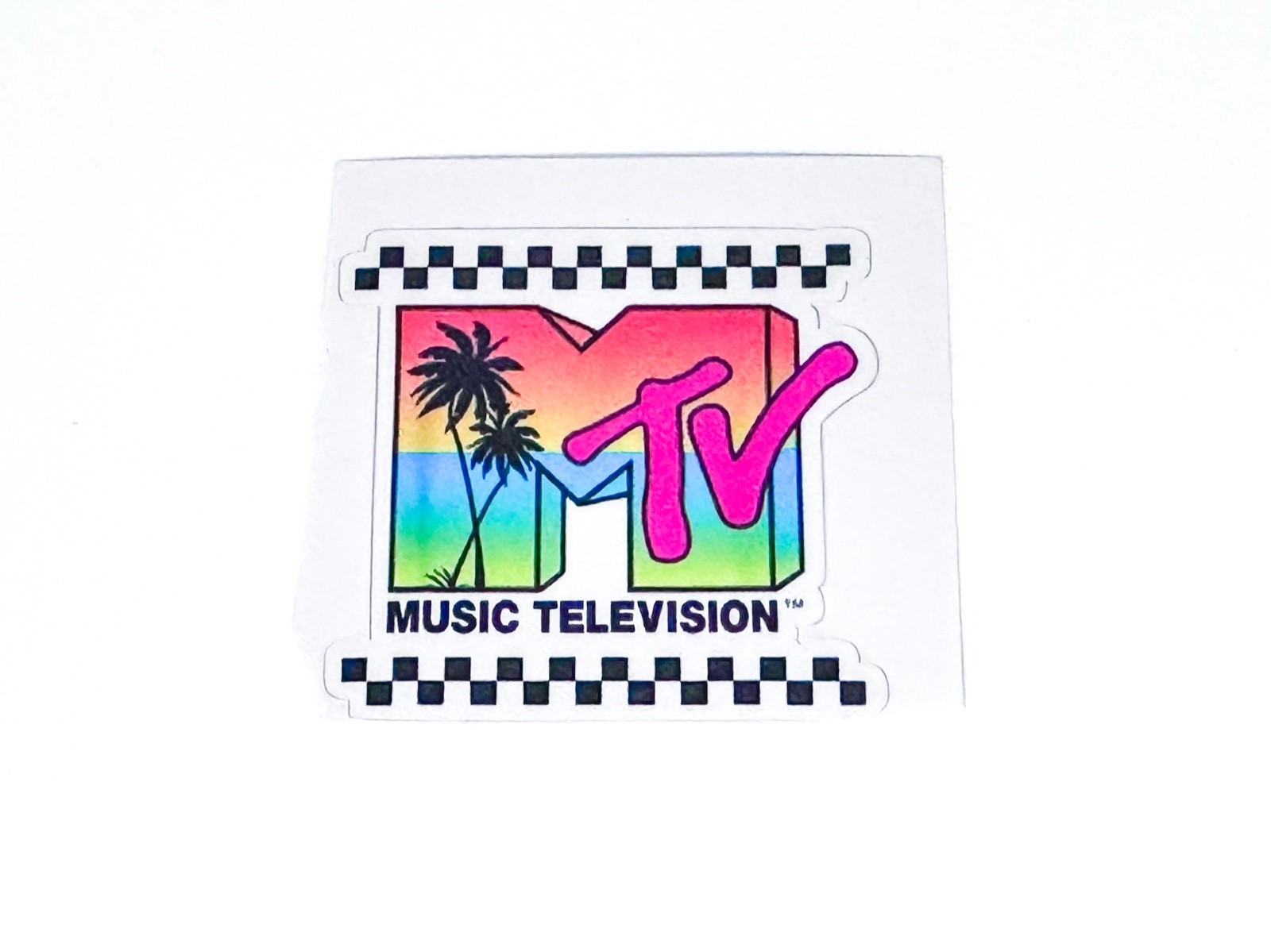 MTV Sticker Vintage TV Retro Music Nostalgic Decal Laptop Tablet Tumbler Journal