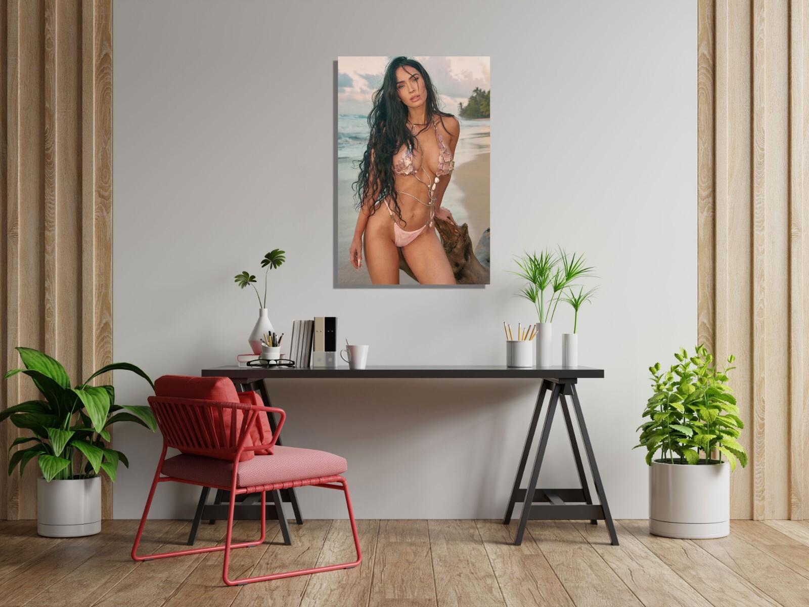 Megan Fox Poster 24×36 Inch Photo Rare Print Wall Art Print – MF1