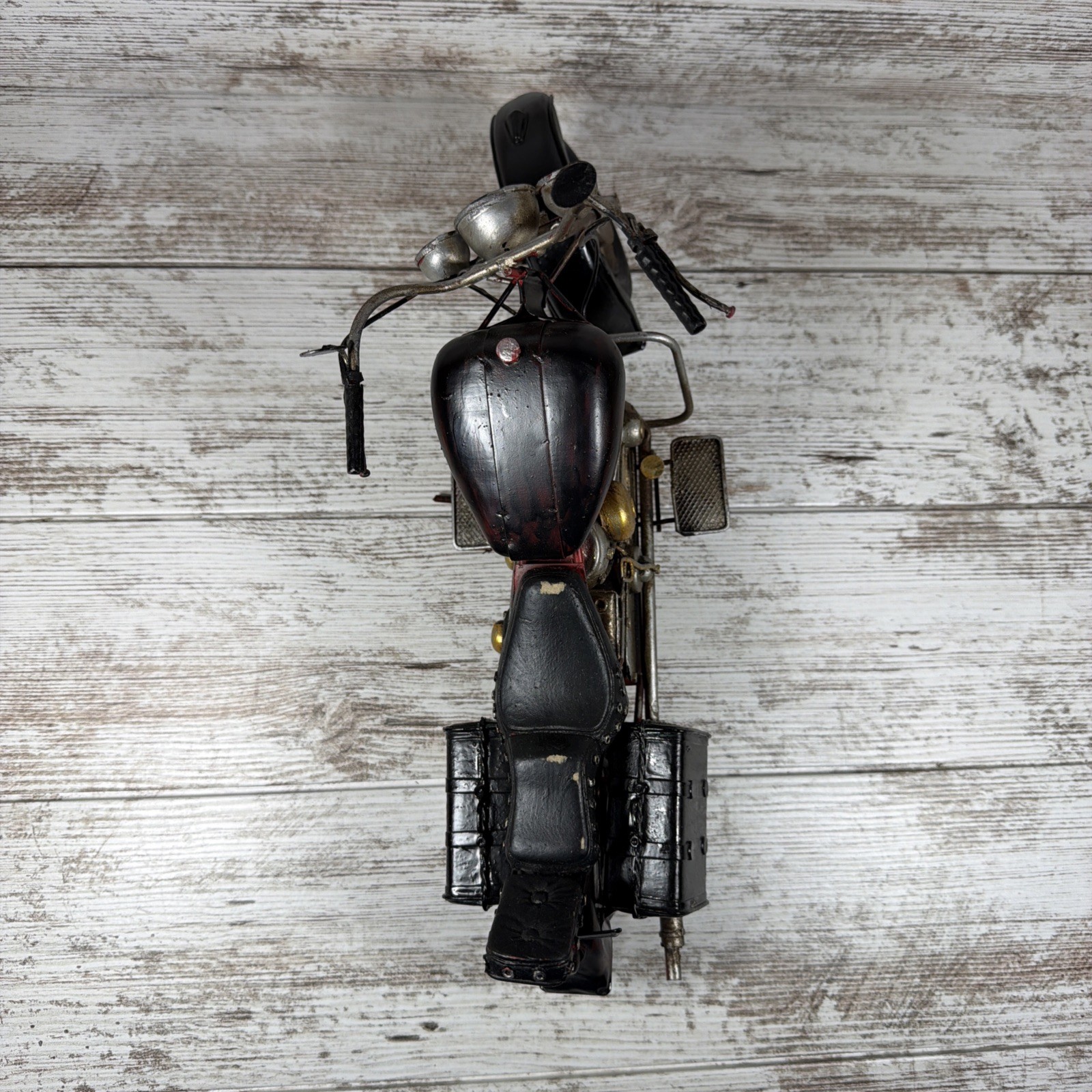Vintage HomeGoods Motorcycle Metal Model Art Home Decor 15” 1/6 Scale