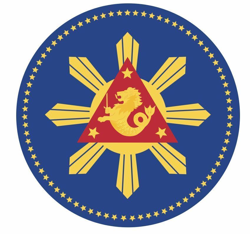 Coat of Arms of the President of the Philippines Sticker Decal M452