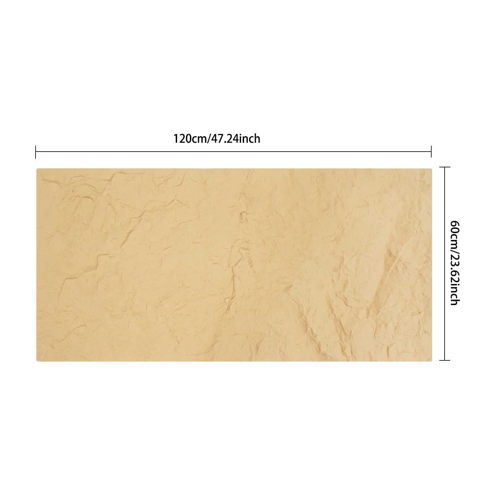 4PCS PU Panels Faux Stone Wall Panels for Interior Wall Decor Home Office