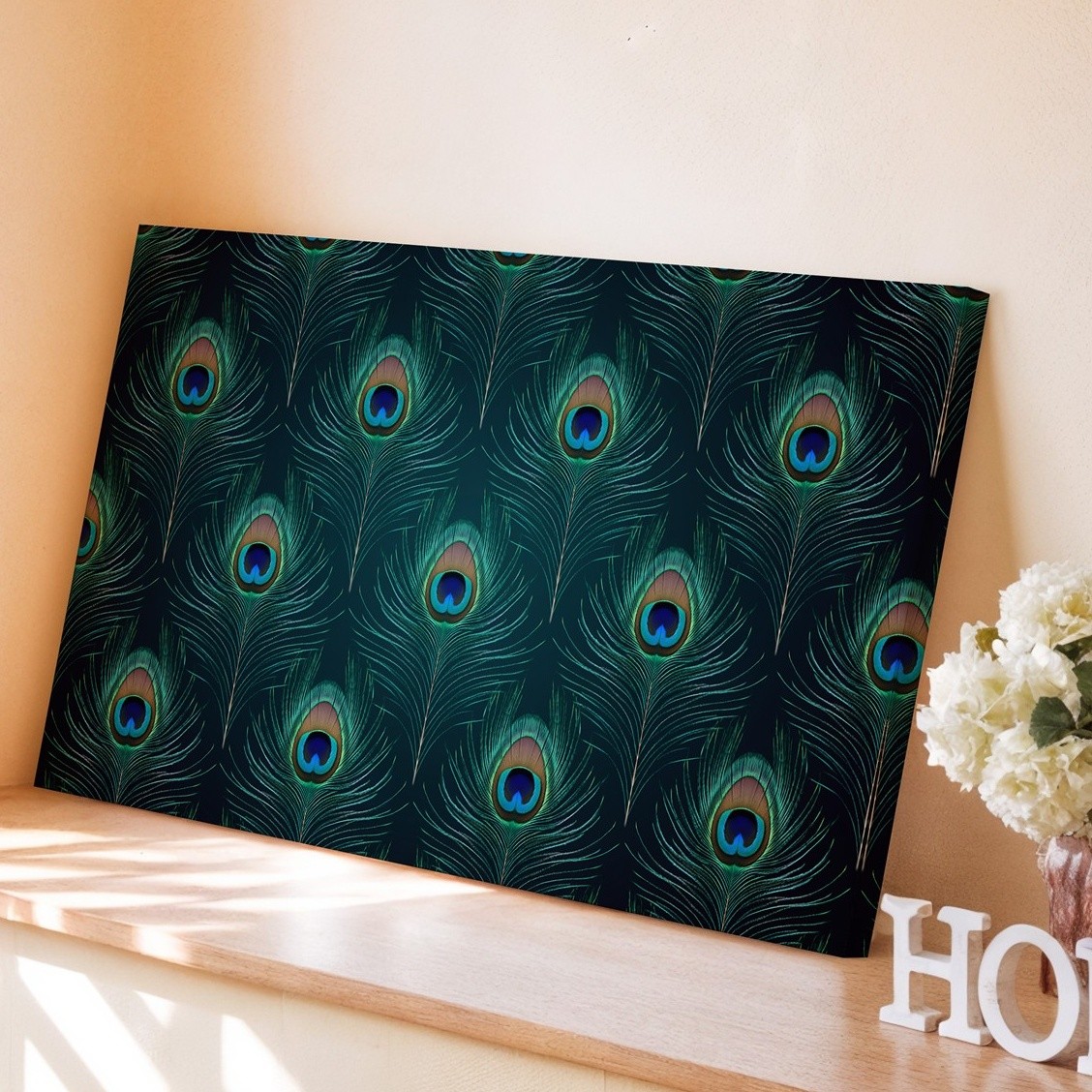 Create A Richly Textured Wallpaper Design Featuring An Wall Art Canvas Print