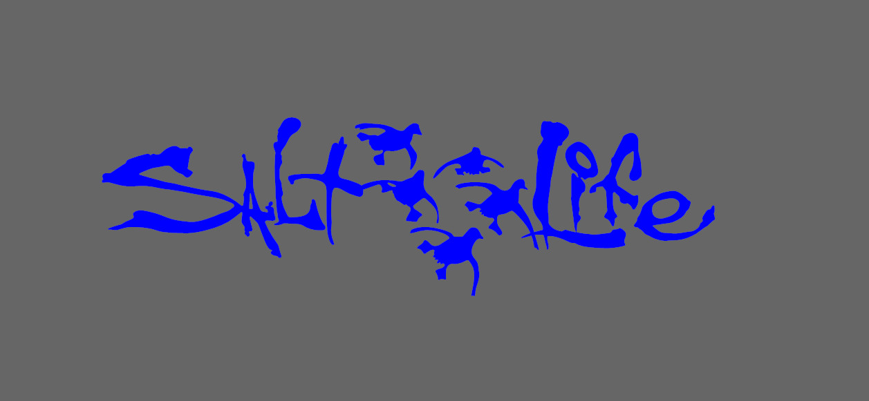 Salt Life Signature Duck Hunting Decal PICK SIZE / COLOR Vinyl Decal – Sticker