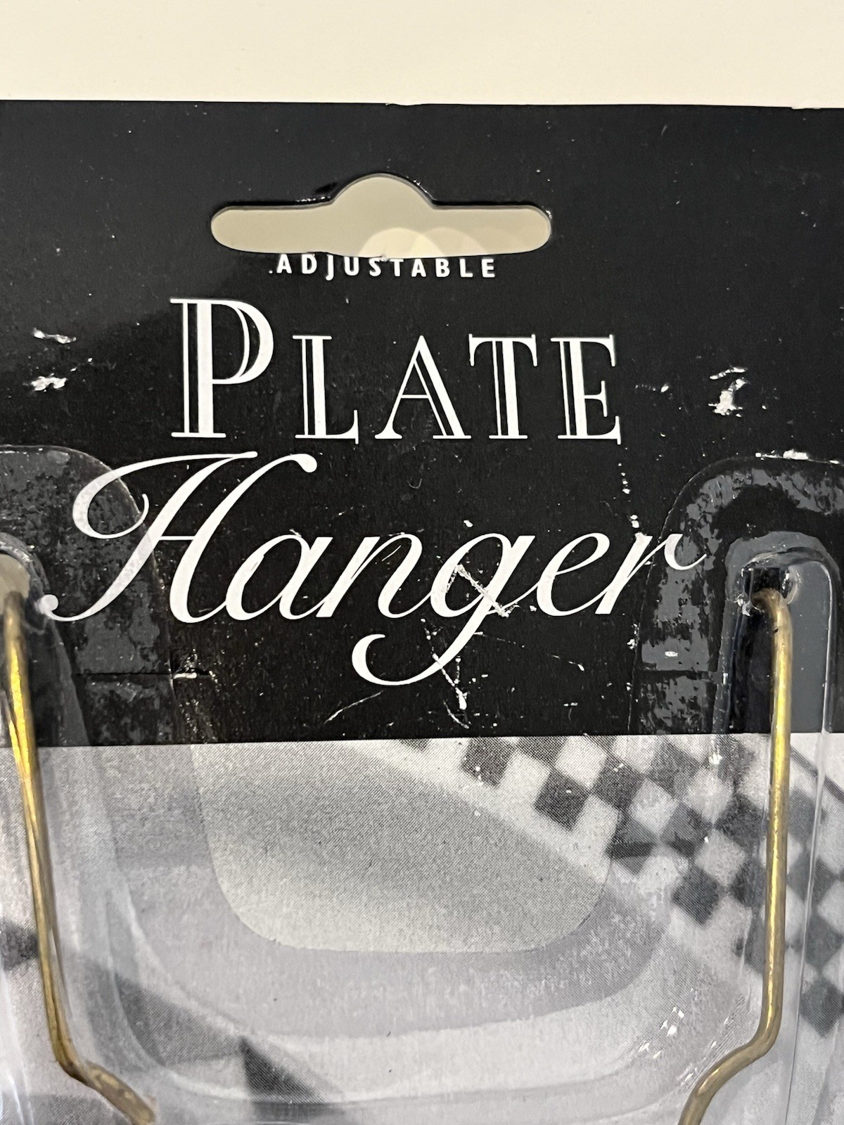 Plate Hanger For Plates 8″ to 12″ NOS Sealed Adjustable