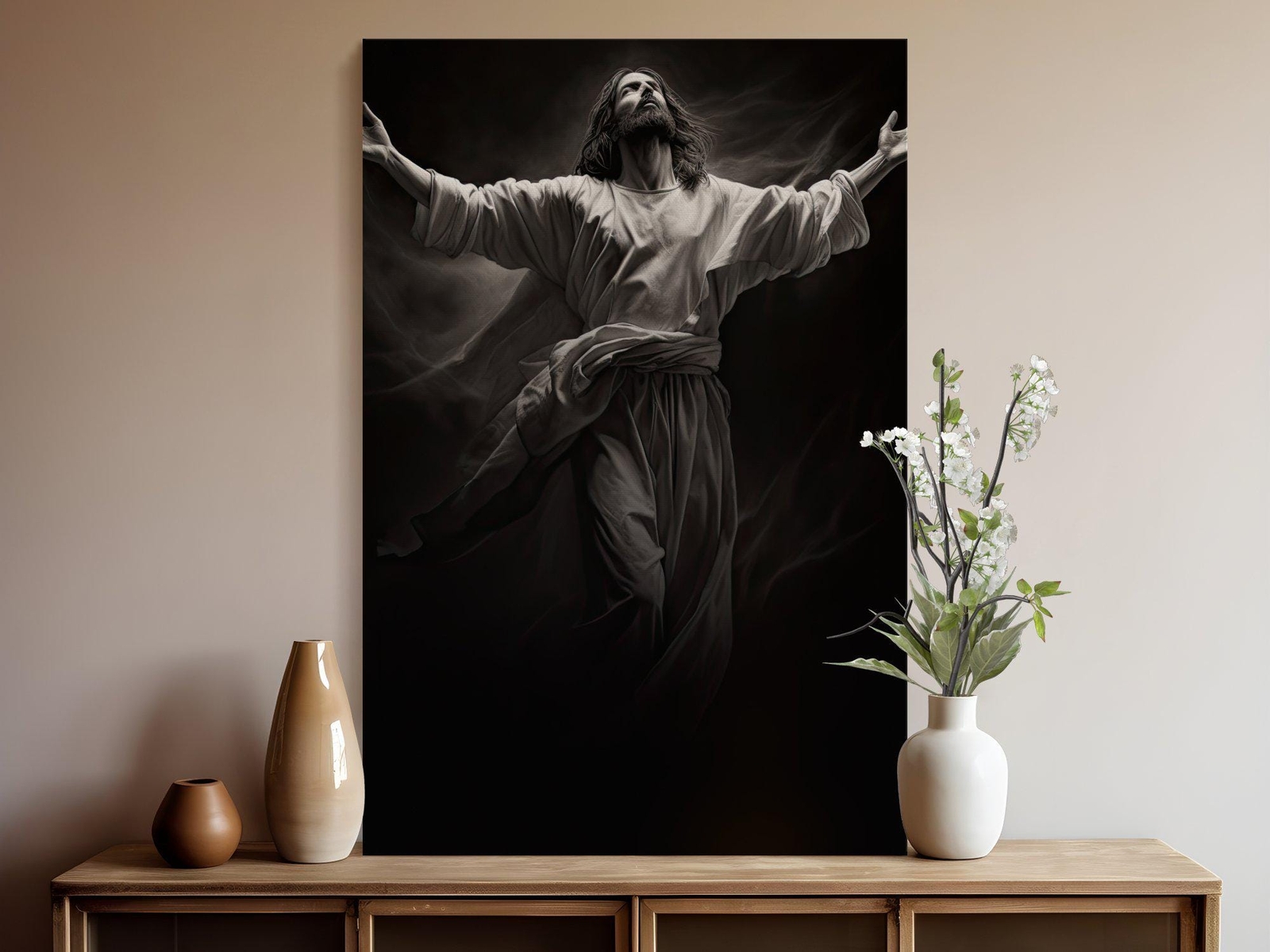 Inspirational Jesus Canvas Art – Christian Wall Decor
