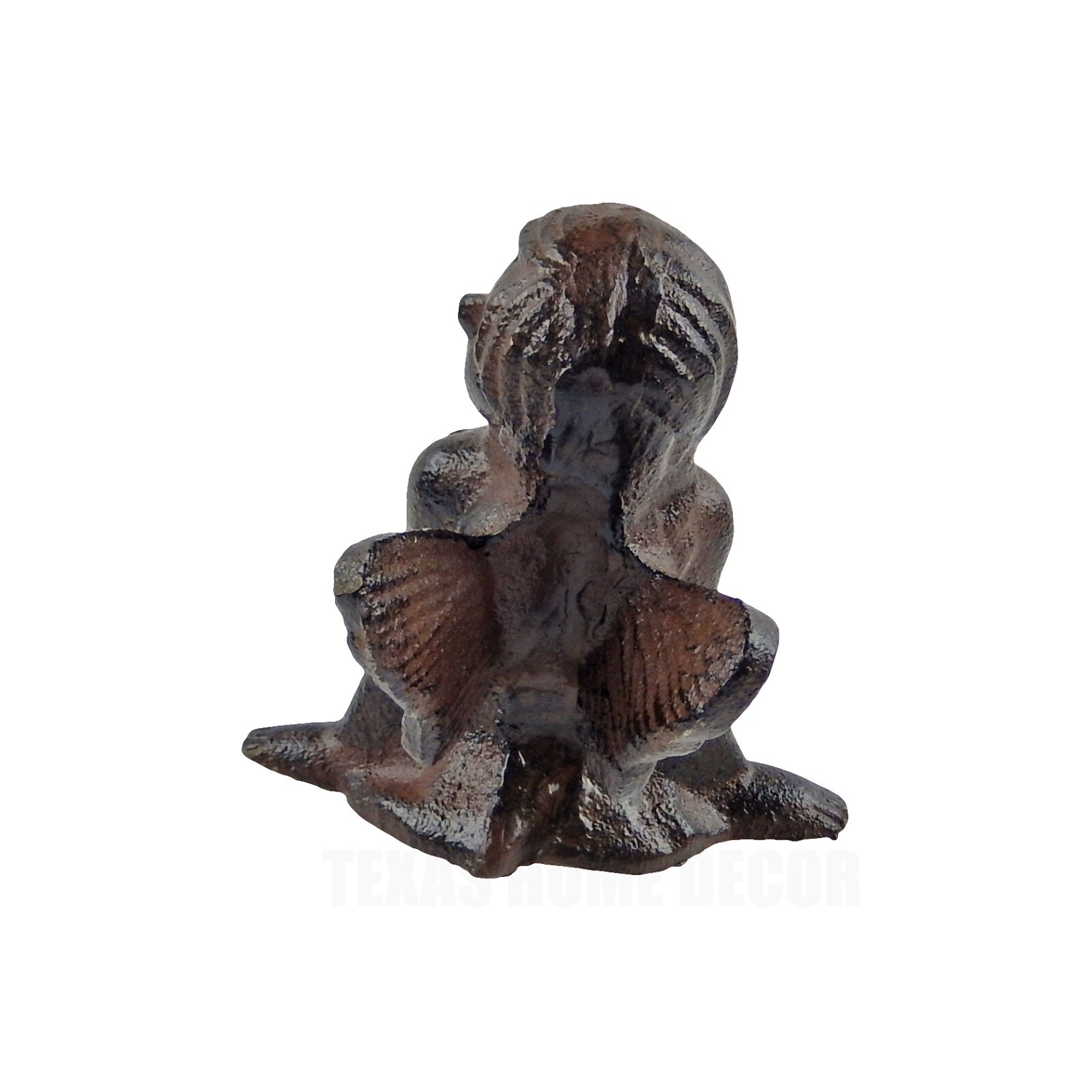 Fairy Figurine Shelf Sitter Garden Rustic Cast Iron