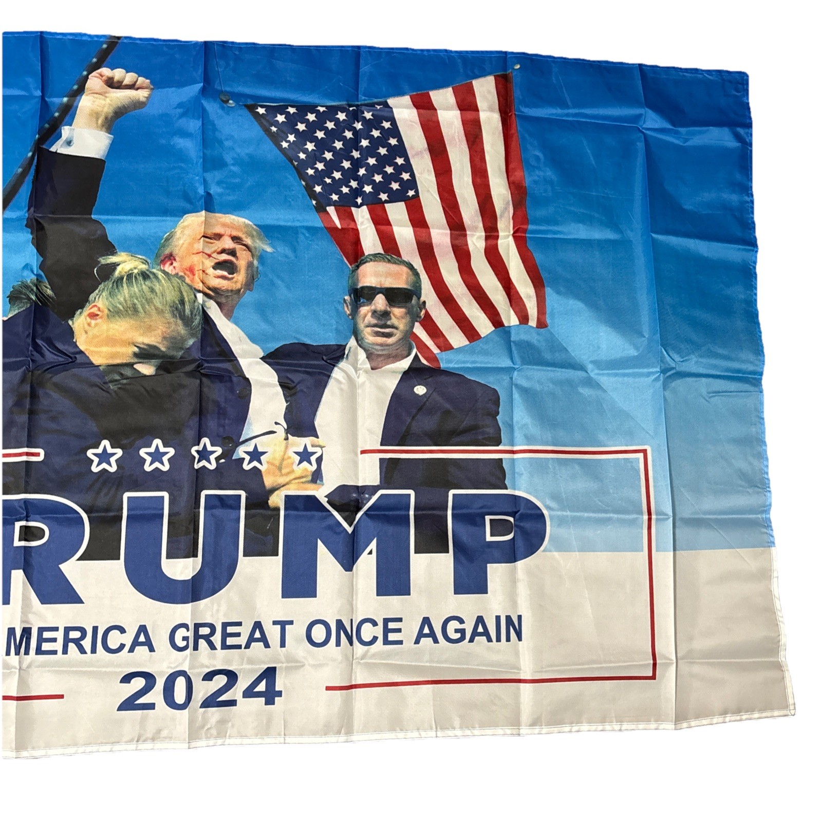 Donald Trump 2024 3’x5’ Flag ✅ Make America Great Once Again✅ Wall Art Man Cave