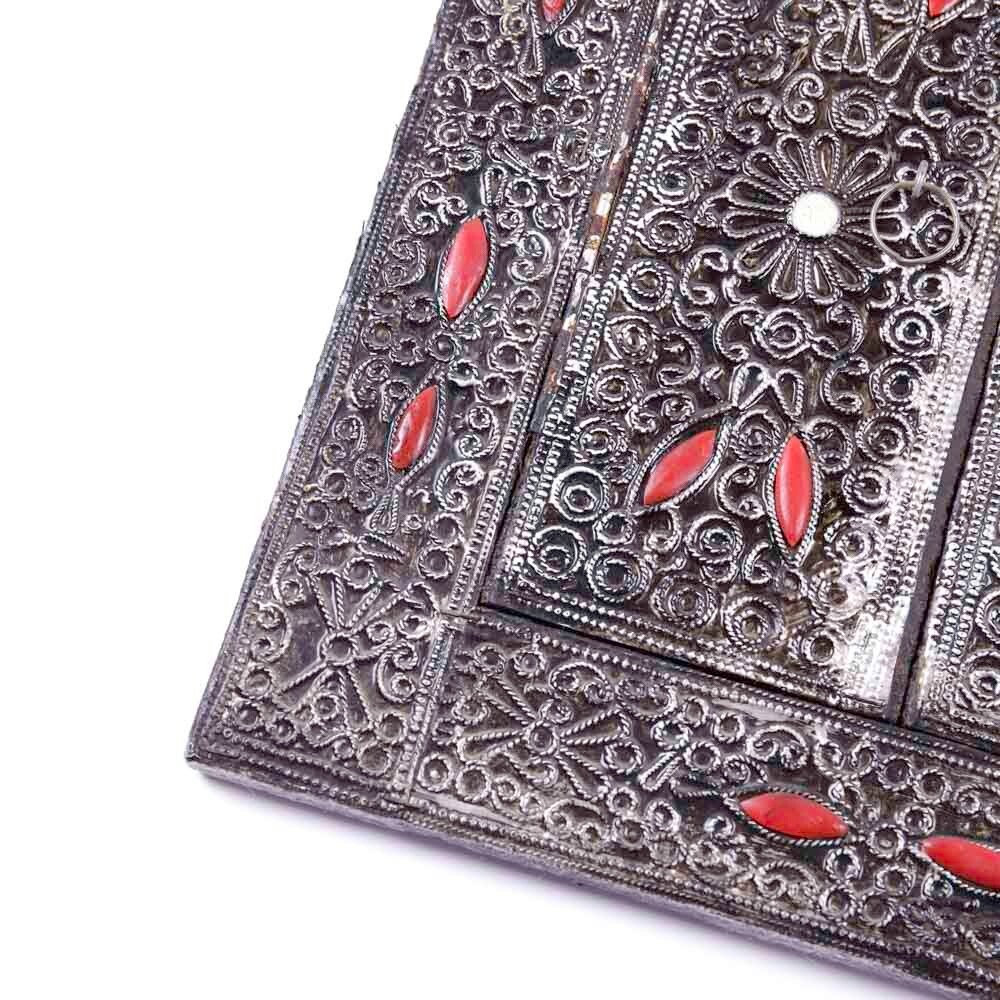 Moroccan Mirror, Rustic Window Mirror, Handmade, Mirror Art, Mirror with Coral