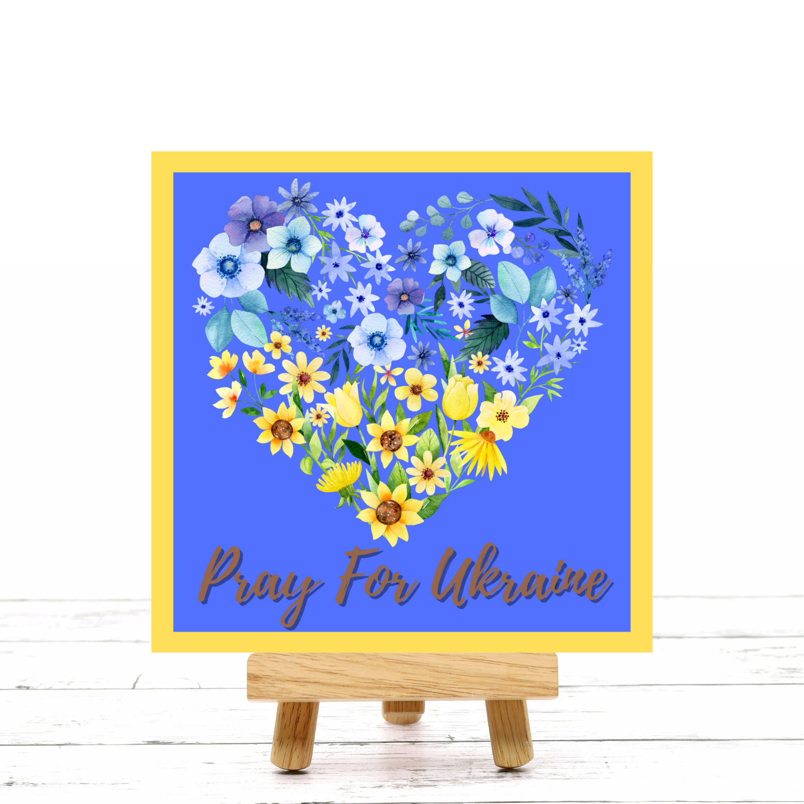 Pray For Ukraine Sign or Door Hanger