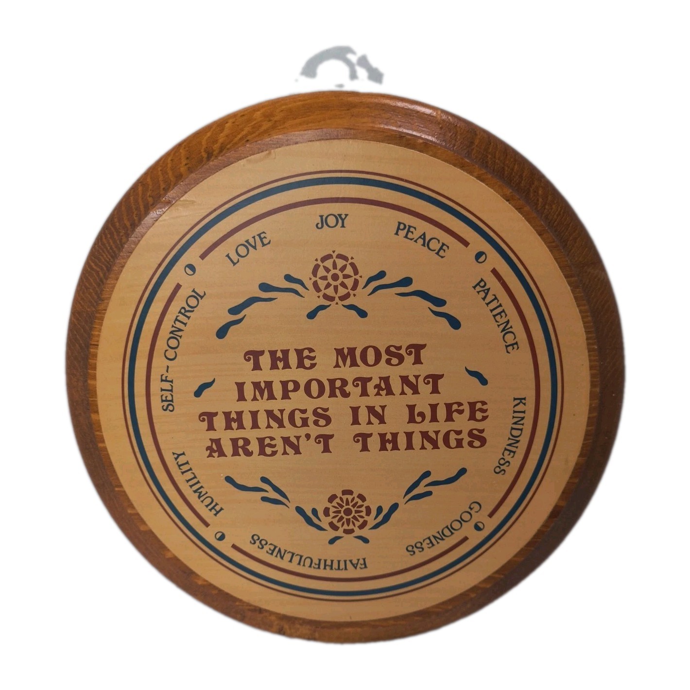 Vintage 1990s Dicksons Inspirational Gifts 7.5″ Wall Decor C50-8-718 Cottagecore
